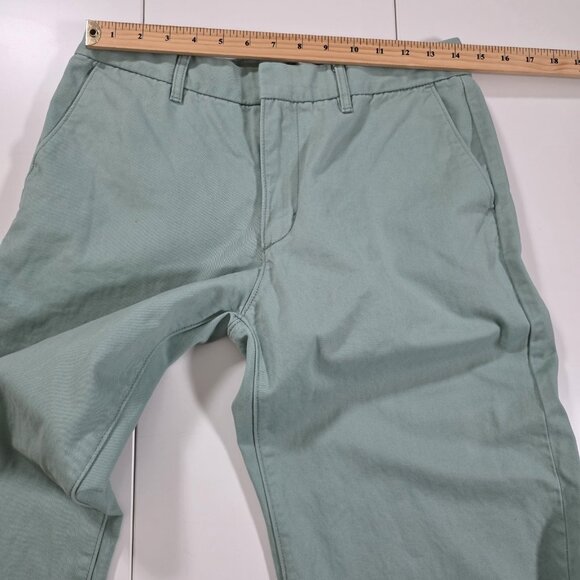 Levi's Baggy Trousers Womens28 Minty Green Wide Leg Casual Modern Loose Fit Boho - Picture 4 of 16